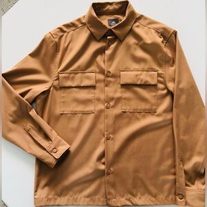 H&M Tan Shirt Jacket